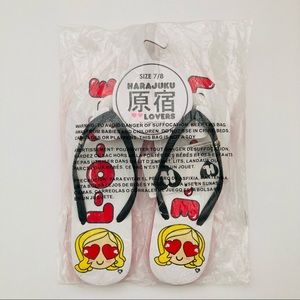 Harajuku Lovers by Gwen Stefani L-O-V-E sandals